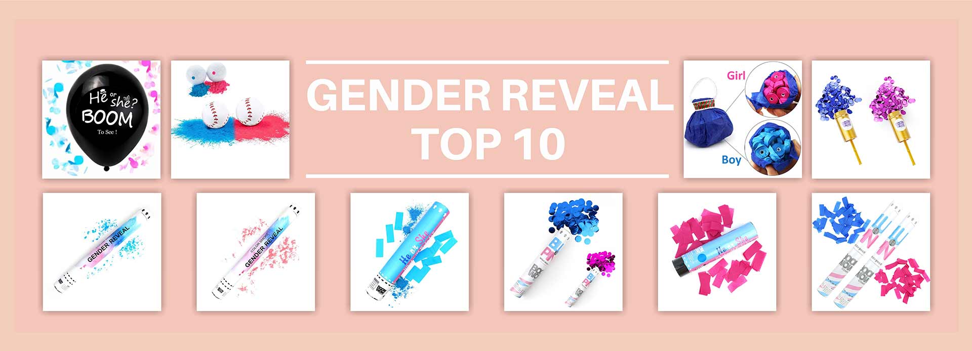 Boomwow Gender Reveal Top 10