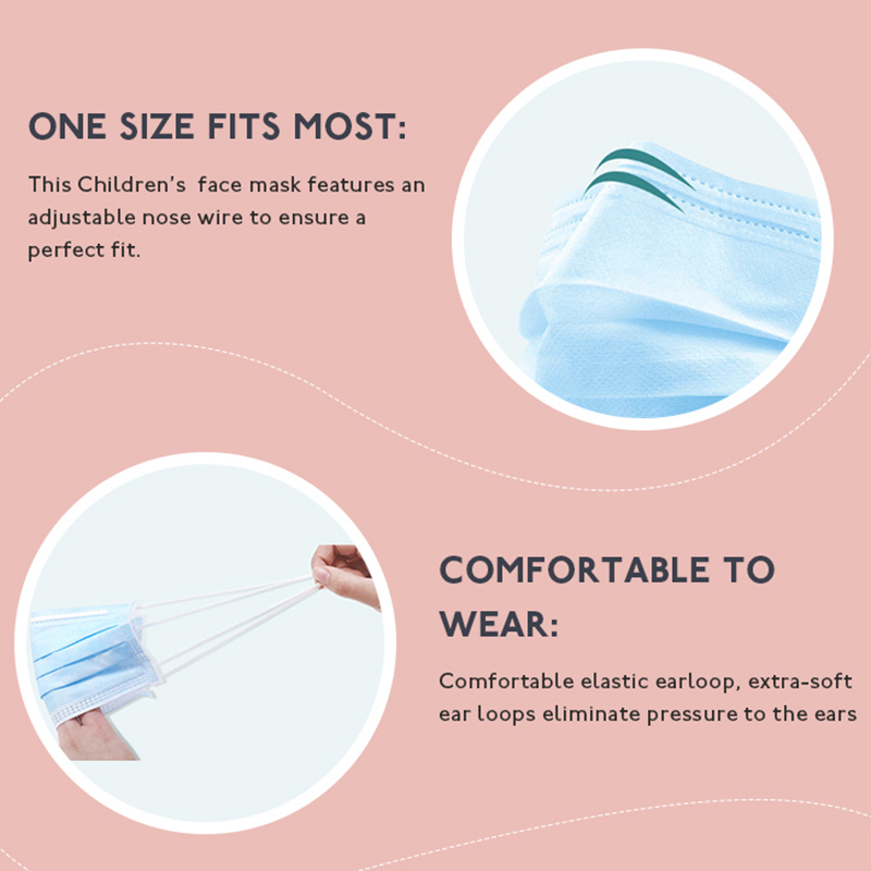 Boomwow disposable children mask