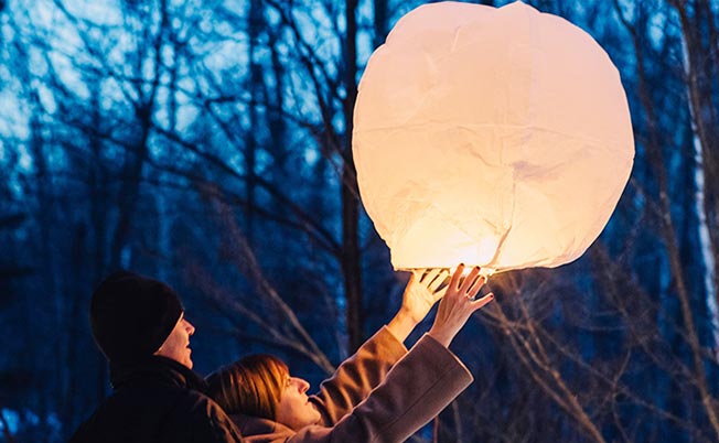 Boomwow Flying Lanterns Party