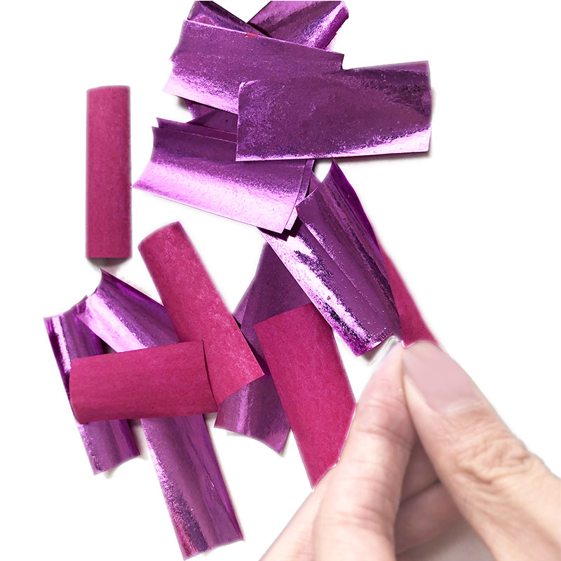 Shiny Pink+Pink Paper Slips