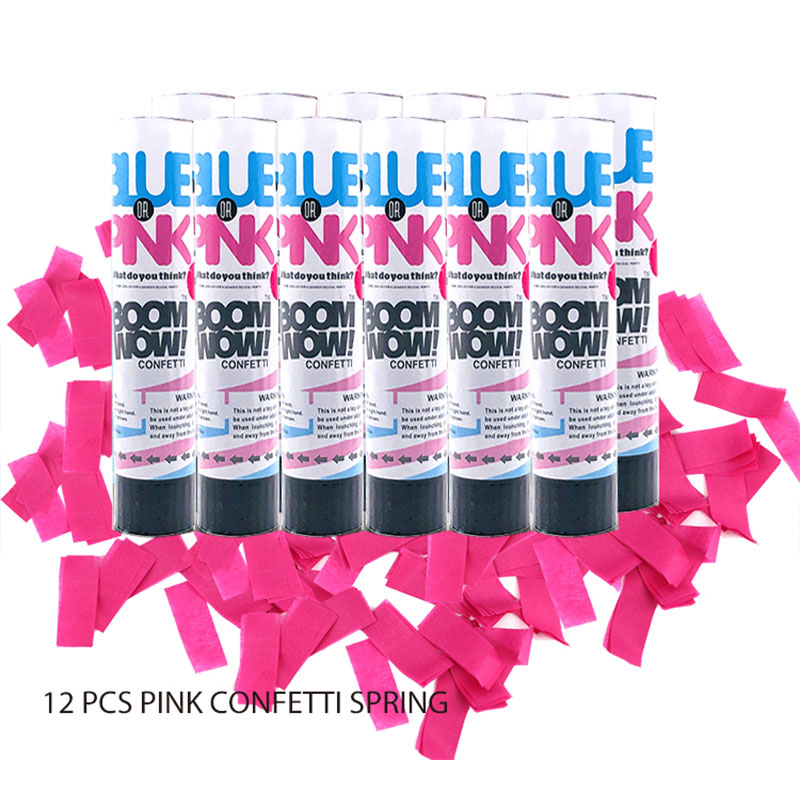 Gender Reveal Spring Confetti Cannon