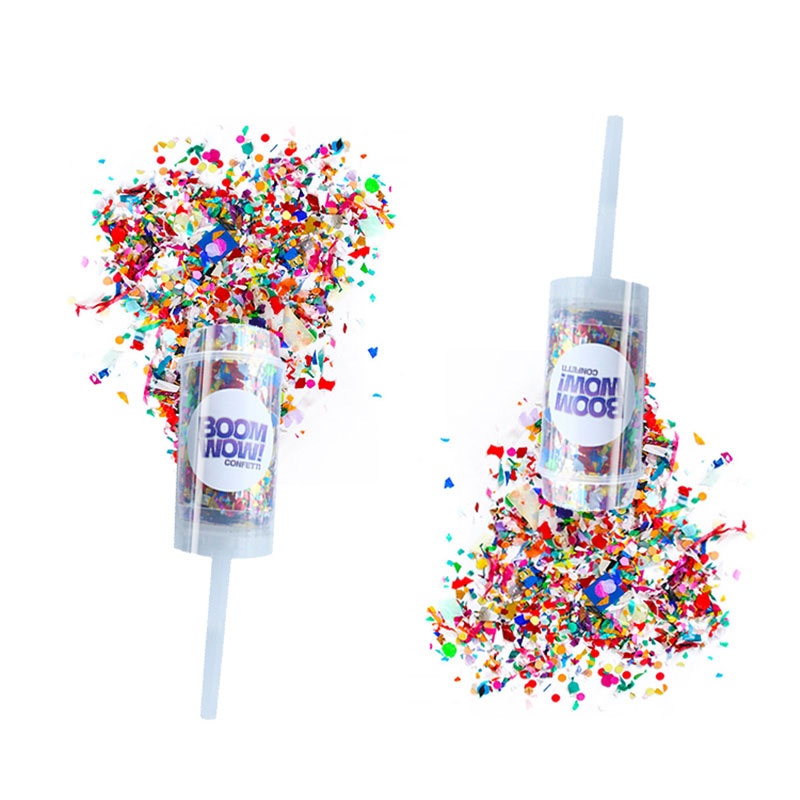 Colorful Confetti Poppers