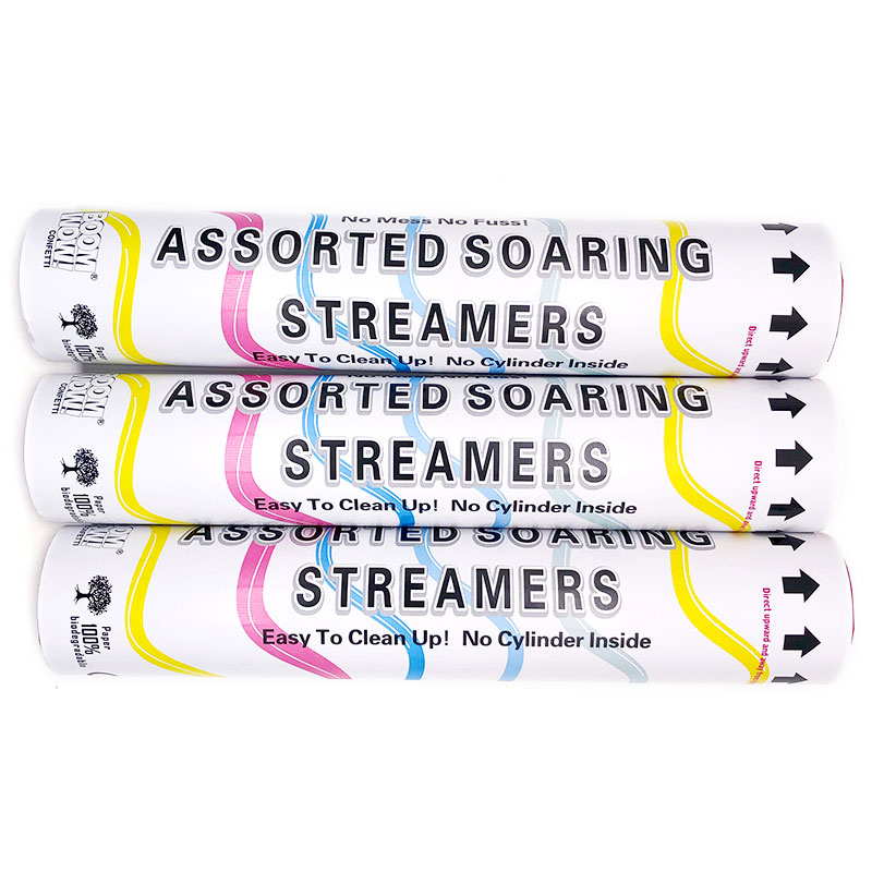 Assorted Soaring Streamers
