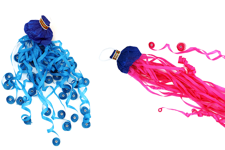 Hand Throw Confetti Streamers Multicolor