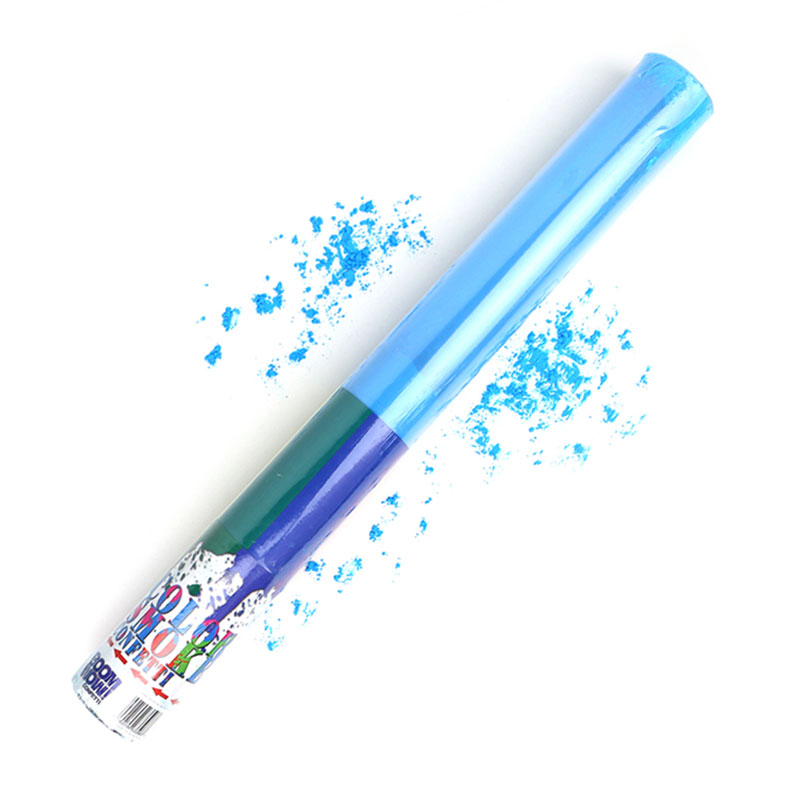 Boomwow Colorful PVC Tube Holi Powder Popper-Blue