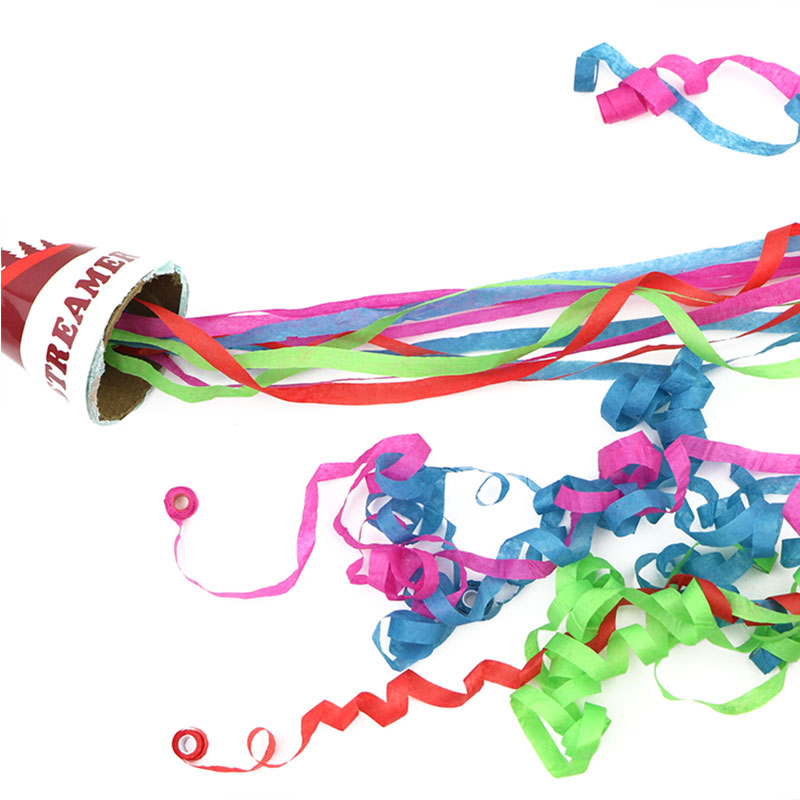 Boomwow New Design Cup Hand Throw Streamers for Christmas