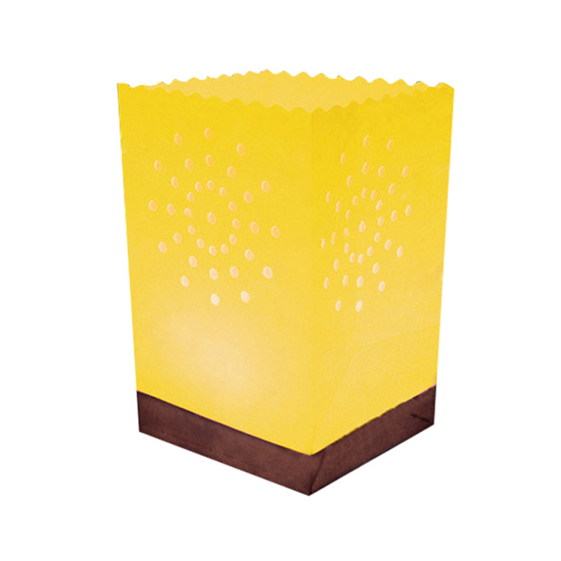 Yellow Waterproof Candle Bag