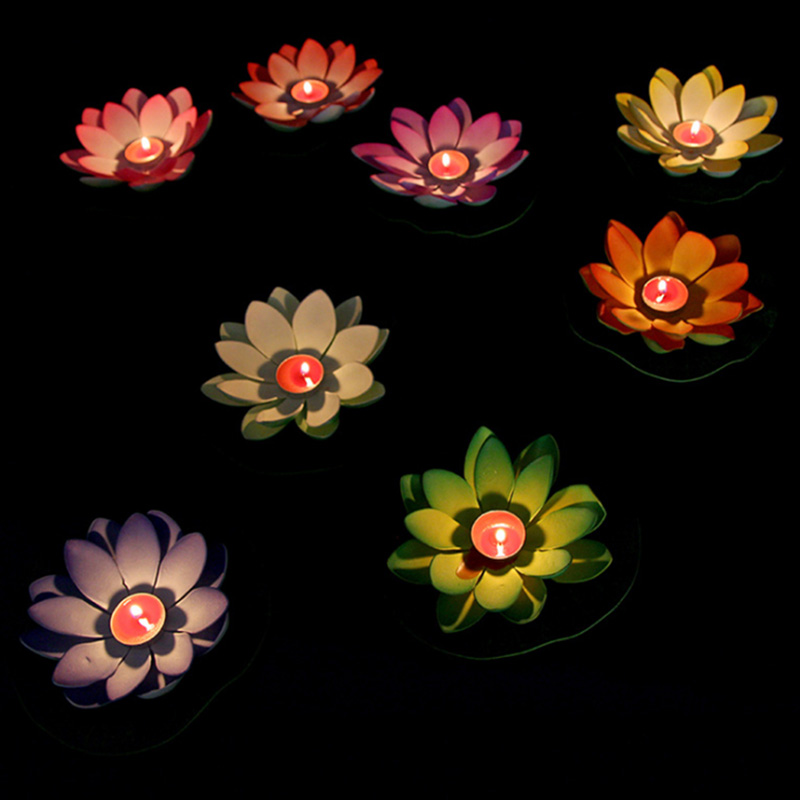 Candle Lotus Water Lantern