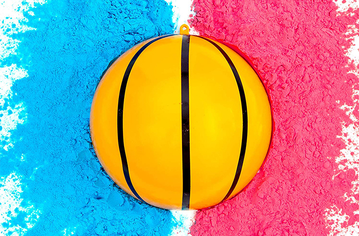 Gender Reveal Basketball