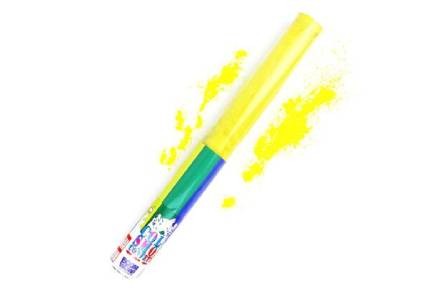 Do You Know Boomwow colour PVC pipe Holi powder Popper-yellow?