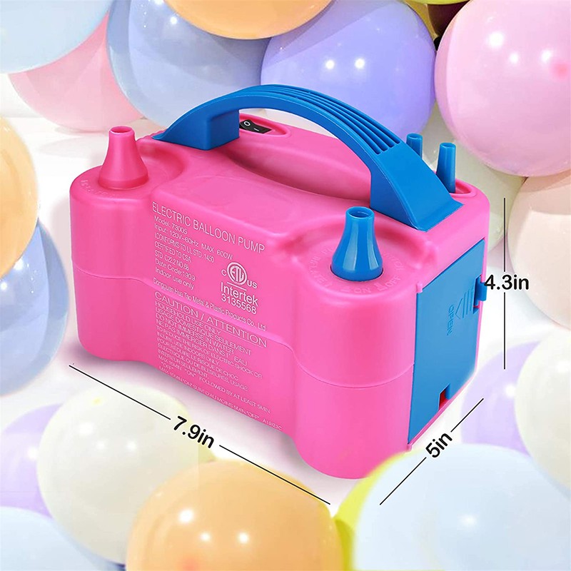 Wholesale high pressure pink air inflator machine inflatable electric blower balloon pump