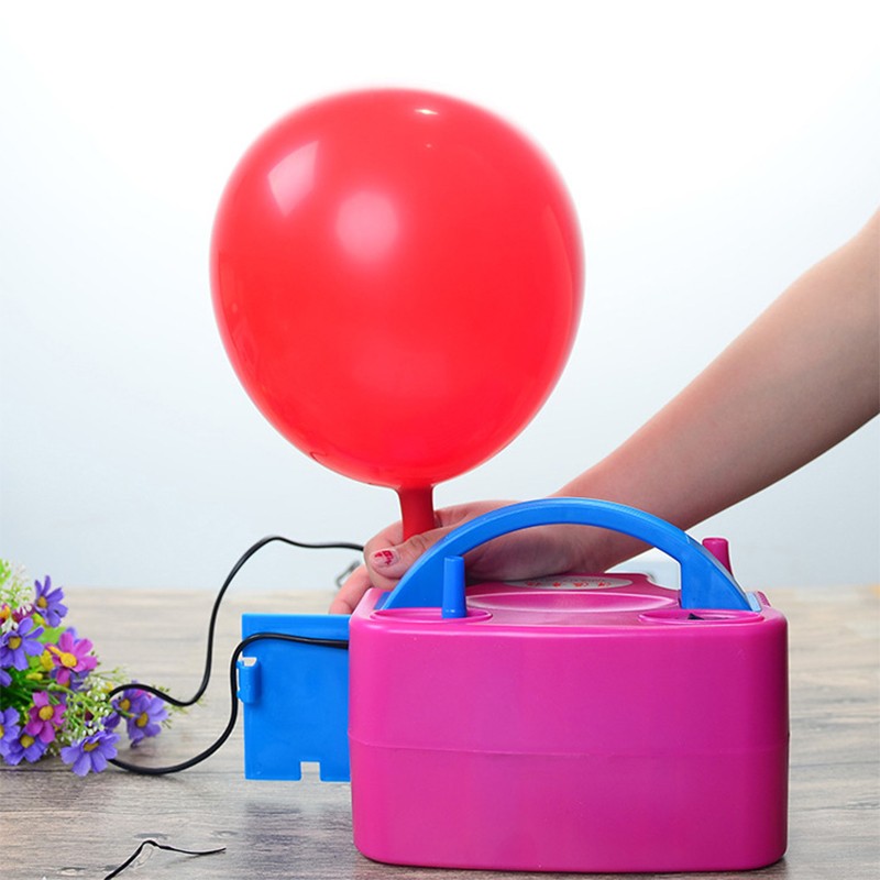 Portable electric balloon inflator air pump,cheap electric air balloon pump machine,balloon Inflator electric