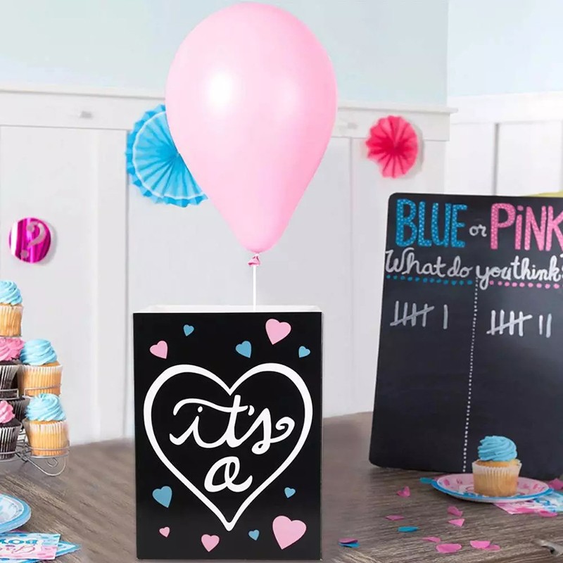 baby gender reveal balloon drop bag